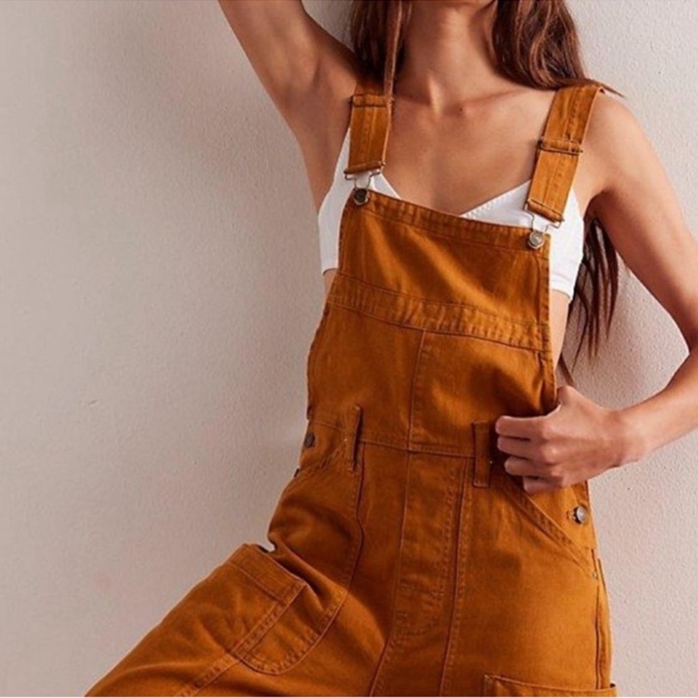 NWOT WE THE FREE The Way Back Overalls, XS - Picture 8 of 13